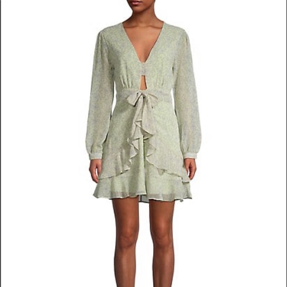 #11- DESIGN LAB Floral Print Mini Dress